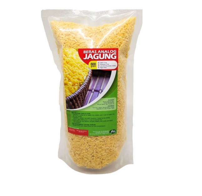 FITS – Beras Analog Jagung IPB 800 gr Gluten Free Cocok Untuk Diet - IPB Shop Official