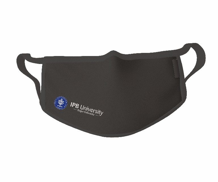Masker IPB Bahan Katun 2 Lapis Official Aman - IPB Shop Official