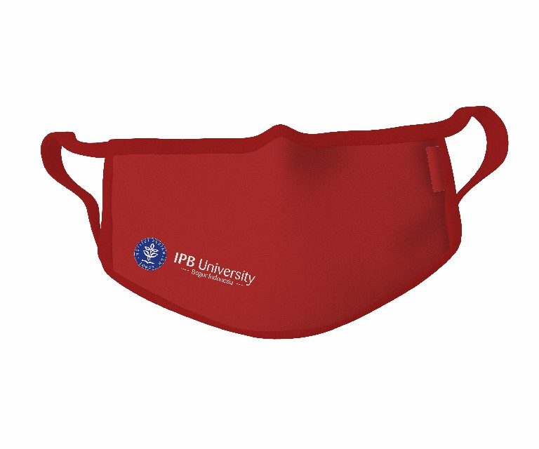 Masker IPB Bahan Katun 2 Lapis Official Aman - IPB Shop Official