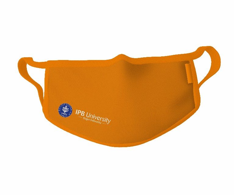 Masker IPB Bahan Katun 2 Lapis Official Aman - IPB Shop Official