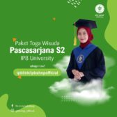 Toga Wisuda Online Pascasarjana S2 IPB University - IPB Shop Official