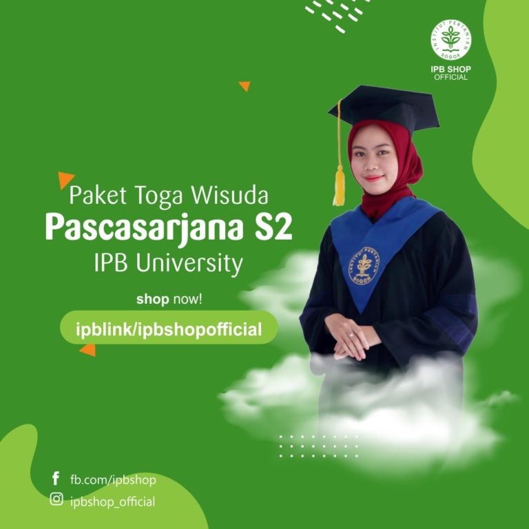 Toga Wisuda Online Pascasarjana S2 IPB University - IPB Shop Official