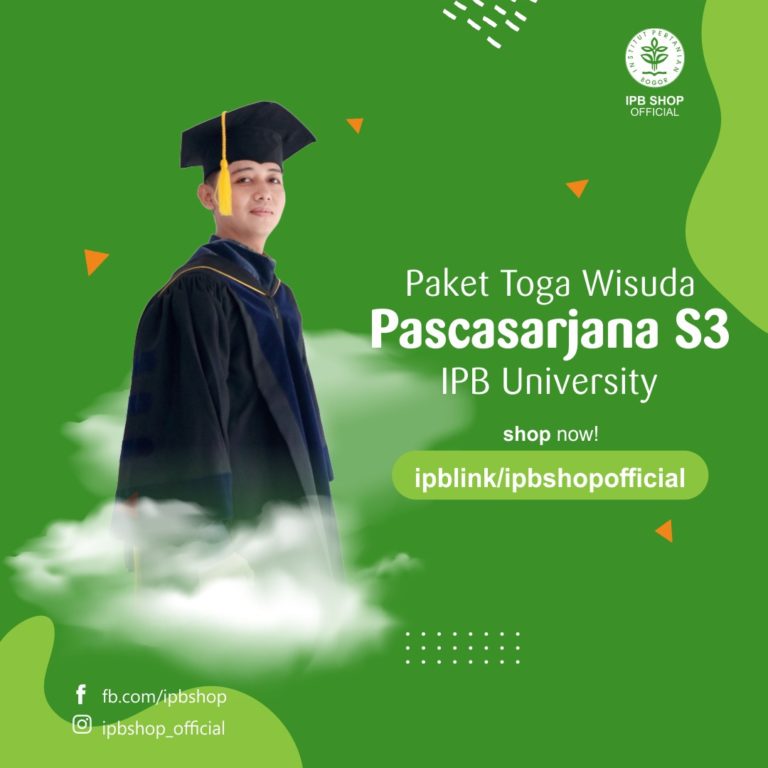 Toga Wisuda Online Pascasarjana S3 IPB University - IPB Shop Official