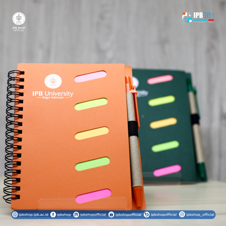 Notes A5 IPB University (Bolpoin di luar) - IPB Shop Official